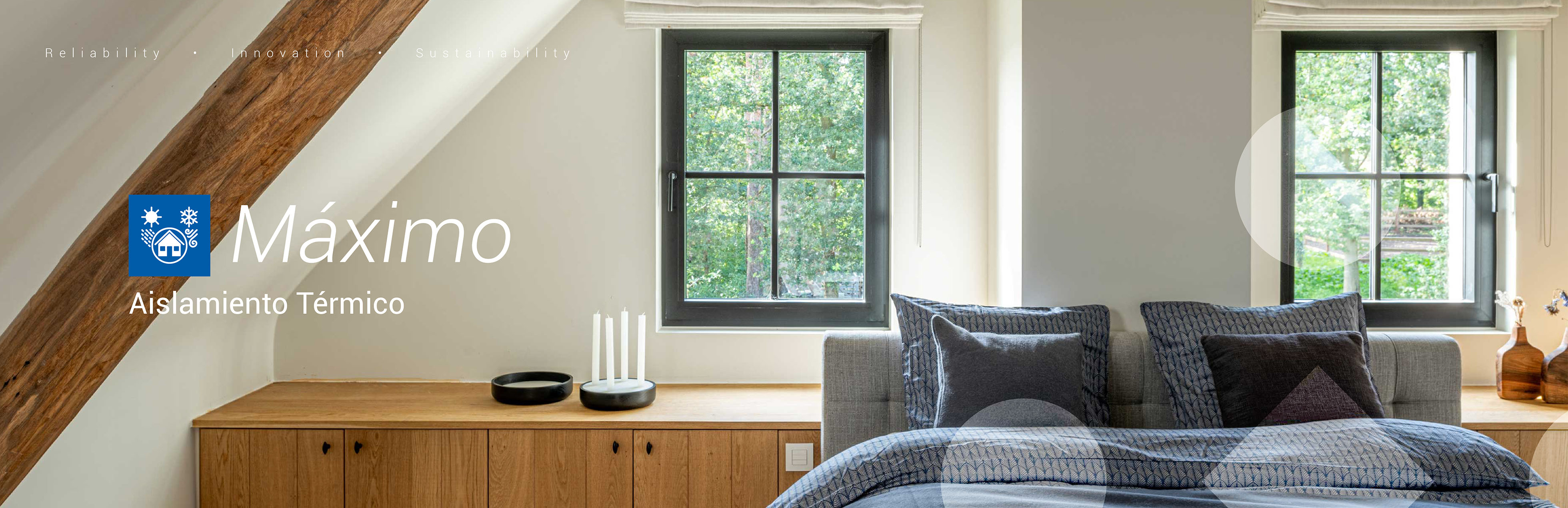 Máximo Aislamiento y confort